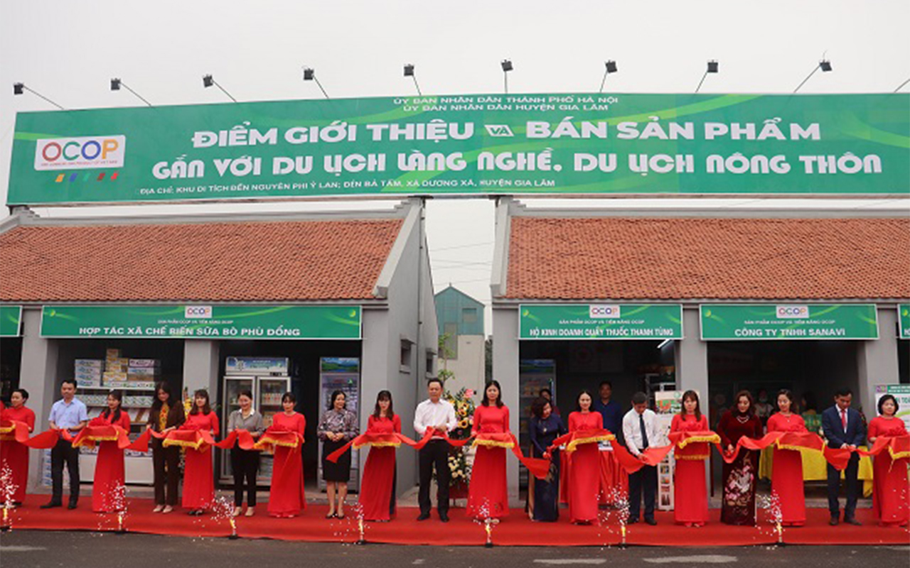 Gia Lâm kỷ niệm 958 năm Ngày Nguyên phi Ỷ Lan đăng quang và khai trương điểm giới thiệu sản phẩm OCOP