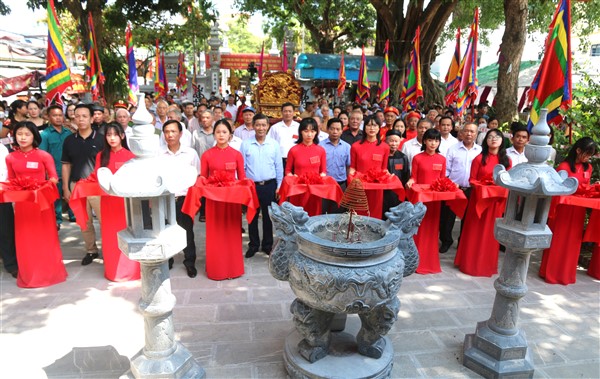 Khánh thành công trình tu bổ, tôn tạo Nghè Keo, xã Kim Sơn