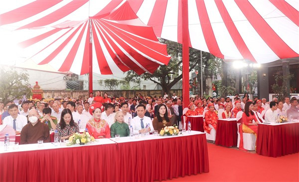 Lễ đón Bằng xếp hạng di tích lịch sử- nghệ thuật Đình thôn Kim Quan, xã Yên Viên, huyện Gia Lâm